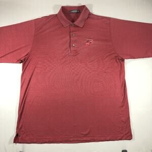 Torrey Pines 2008 US OPEN RED Dalhousie Golf Polo VINTAGE Mens XL